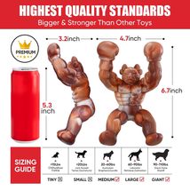 Zinbo Dog Toys for Aggressive Chewers, Indestructible Dog Toys, Tough Dog Toys f - £15.67 GBP