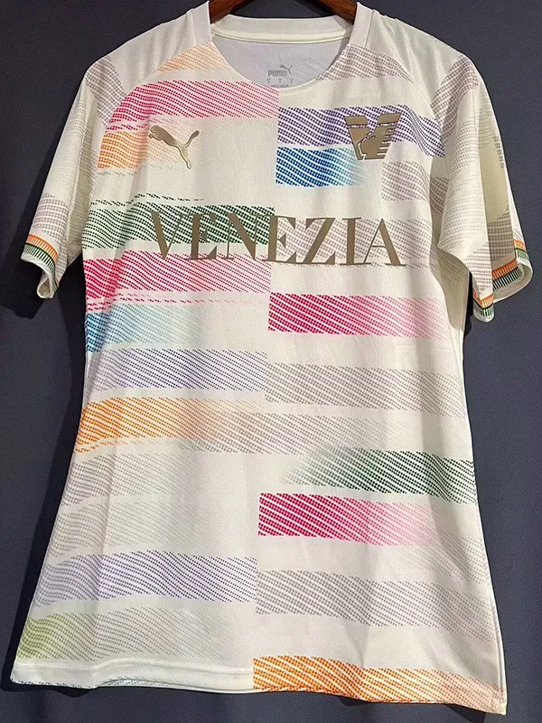 2024 Venezia White Pink Special Edition Fans Soccer Jersey - £78.65 GBP