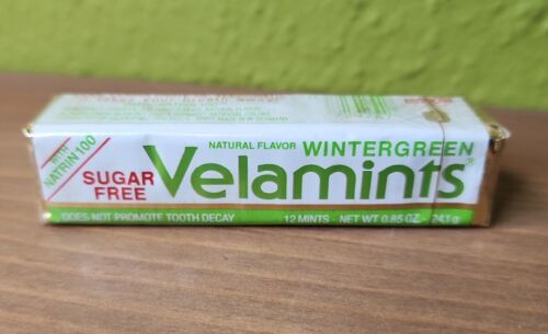 Primary image for VTG RAGOLD Velamints Wintergreen Sugar Free w/Natrin 100 Disc Made in Germany