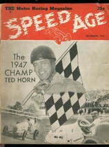 Speed Age 12/47-original auto race magazine-pre NASCAR issue-Soap Box derby-VG - £92.07 GBP