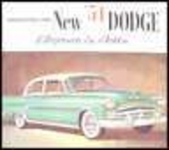 1954 Dodge Brochure Royal Coronet Convertible Wagon - £9.75 GBP