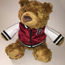 Bloomingdale’s Gund Little Brown Bear Holiday 2017 Red White Jacket Plush Soft - $29.99