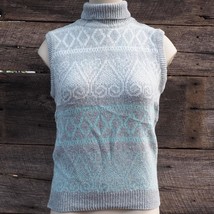 Vintage Womens Sweater Vest Shirt 1980s 1990s E.V. LTD Size Medium - £48.14 GBP