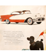 1956 Oldsmobile 98 Holiday Coupe Advertisement Automobilia Poodle DWJJ10 - €25,56 EUR
