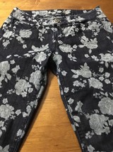 American Eagle Women&#39;s Jeans Floral Jegging Stretch Ankle Skinny Size 2 X 29 - £28.75 GBP