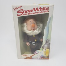 Vintage Bikin Snow White And The Seven Dwarfs 6.5&quot; Fully Jointed Sneezy Doll - £29.50 GBP