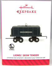Lionel Trains 265W Tender 2014 Hallmark Christmas Holiday Ornament NIB Die Cast - £9.90 GBP