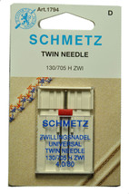 Schmetz Sewing Machine Twin Needle 1794 - $6.95