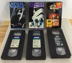 Star Wars, The Empire Strikes Back, The Phantom Menace - Star Wars Vhs Lot - £7.90 GBP