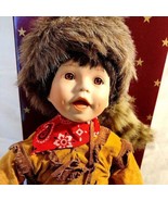 Ashton Drake Porcelain Doll Davy Crockett Vintage "Born To Be Famous" 1565 A - $36.62