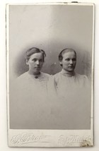 Antique CDV Photograph of 2 Young Ladies ID&#39;d Sophie Aho &amp; Selma Vierikko - £15.98 GBP