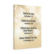 Express Your Love Gifts Bible Verse Canvas Jesus Christ is in You 2 Cori... - $103.94