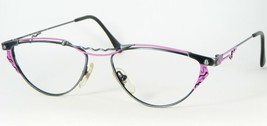 Prestige 009 18 Antique Black /PINK Eyeglasses Glasses Frame 56-17-135mm (Notes) - $75.31