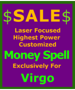 Kairos Wealth Spell Billionaire Prosperity Customized Magick For Virgo M... - $129.50
