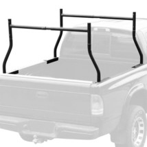 Adjustable Utility Work Pick Up Truck Double Ladder Racks Lumber Kayak Rack - $168.29