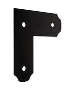 National Hardware N800-014 Decorative L Strap Outdoor Reinforcement Hard... - $33.14 CAD