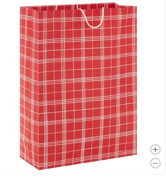 Hallmark Gift Bags Multicolor 20-Count Recyclable Christmas Holiday Festive Fun Item image 5