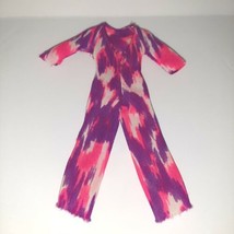 1970&#39;s Vintage Mattel Rock Flowers Topper Dawn Tall Tie Dye Jumpsuit - £7.76 GBP