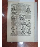 Page 81 By Incunable Nuremberg Chronicles, Done IN 1493. Latin-
show ori... - £202.62 GBP