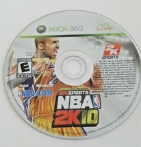 XBOX 360 NBA 2K10 Game DISC Only Online Kobe Bryant basketball 2010 sports 10 - £10.46 GBP