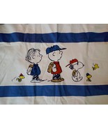 MELBY Peanuts Snoopy Characters One Size Baby Blanket NWT - $194.16 CAD
