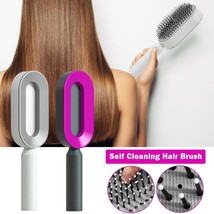 Self Cleaning Hair Brush 3D Air Cushion Massager Brushes Airbag Comb Girls Women - £15.17 GBP