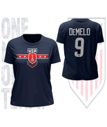 Savannah DeMelo US Soccer Team FIFA World Cup Women&#39;s Navy T-Shirt  - £24.03 GBP+
