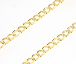 24&quot; Unisex Chain 10kt Yellow Gold 407196 - £262.98 GBP