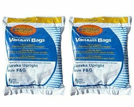 Eureka F and G Upright Bags (18 pk) By EnviroCare (Fits Many Sanitaires) - £23.61 GBP