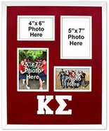 Kappa Sigma Fraternity Licensed Picture Frame Collage wall mount 2-4x6 2... - £38.40 GBP