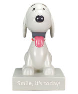 Hallmark Peanuts Snoopy Smile It&#39;s Today Figurine New - £23.41 GBP