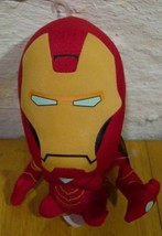 Marvel Ironman Big Headed Character 7" Plush Stuffed Animal Toy The Avengers New - $18.32