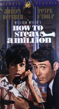 How To Steal A Million (Vhs 1995) New Factory Sealed Audrey Hepburn Peter Otoole - £23.79 GBP