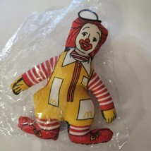 1981 Ronald McDonald Stuffed Doll Ornament New Sealed  - $14.85