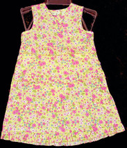 George Girls sundress bloomers set 24M NEW flower yellow tiered ruffles dress - £7.25 GBP