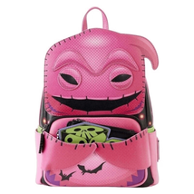 Loungefly Disney Nightmare Christmas Oogie Boogie Neon Pink NYCC Backpack - £140.96 GBP