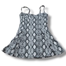 Veronika Pagan Dress Size XS Verónika Pagán A-Line Sleeveless Snake Skin... - $39.59