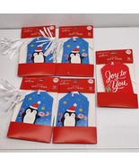 Hallmark Inspirations Christmas Penguin Tie-On Christmas Gift Tags Packs... - $20.36 CAD