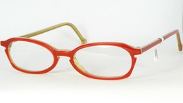 L.A. Eyeworks Pesky 697 Red /OLIVE Eyeglasses Glasses Lae Los Angeles 50-14-142 - $77.17