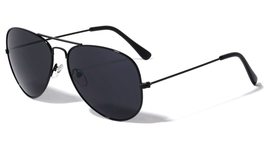 Black Pilot Aviator Sunglasses, Choose from Black on Black, Black &amp; Gold... - £7.70 GBP+