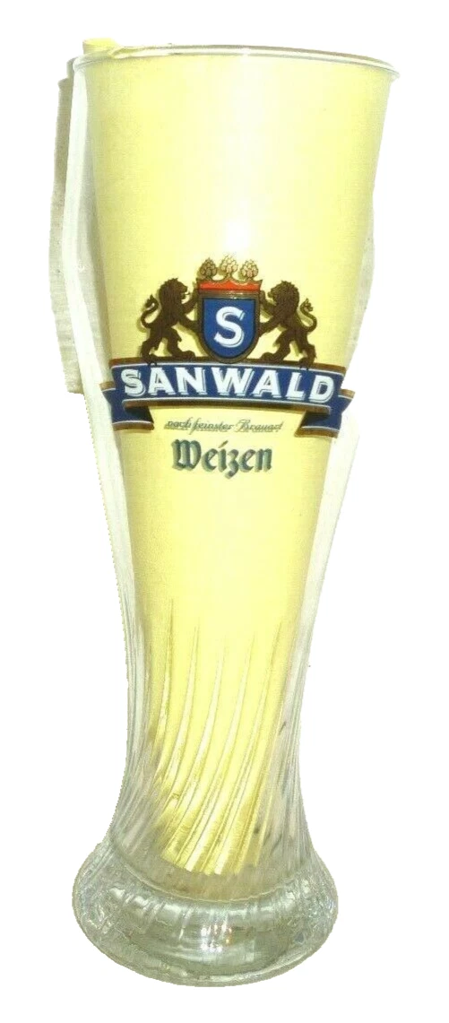 Sanwald Stuttgart Weissbier Weizen German Beer Glass - $9.50