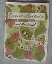 Vintage 1950s Travel Booklet - Great Britain and Ireland - £13.14 GBP