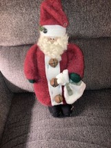 Vtg. Old School Santa 18&quot; - £9.03 GBP