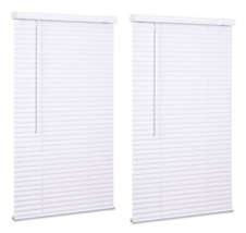 Lotus &amp; Windoware MAX2672WH2 Vinyl Blinds 26&#39;&#39; W X 72&#39;&#39; H White Cordless... - £23.60 GBP