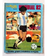 VTG Mexican SOCCER Magazine ONCE FIFA WORLD CUP SPAIN 82 MARADONA 80&#39;s - £36.49 GBP