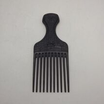 Vintage Goody Plastic Black Crocodile Textured Hair Pick Comb Lift 90’s ... - $6.93