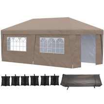 Outsunny 10&#39; x 19.5&#39; Pop Up Canopy Tent - $301.99