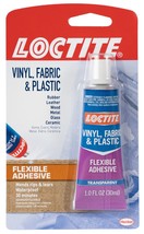 Loctite Vinyl, Fabric &amp; Plastic Flexible Adhesive 1oz- 1360694 - £12.54 GBP