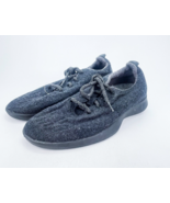 Allbirds Wool Runners Sneakers Womens 9 Charcoal Black Gray Lace Up Meri... - $52.86 CAD