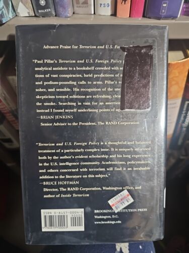 Terrorism and U. S. Foreign Policy by Paul R. Pillar (2001, Hardcover) Item image 2